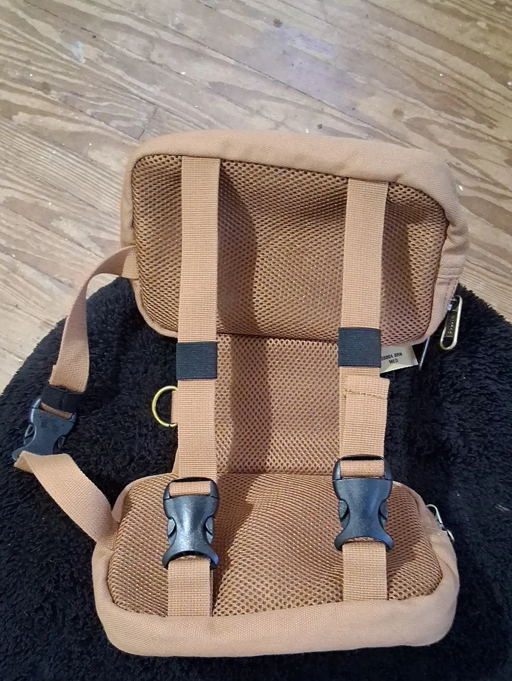 Duluth Trading Co. Canvas Dual-Pouch Medium Dog Treat Bag